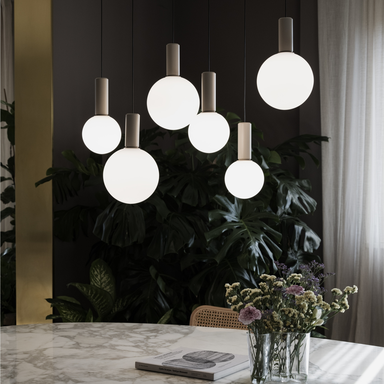 ODEON SP6 LINEAR - suspensie moderna LED (liniar) [2]