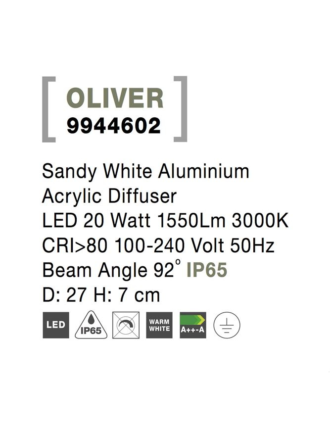 OLIVER aplica exterioara LED 9944602 [7]
