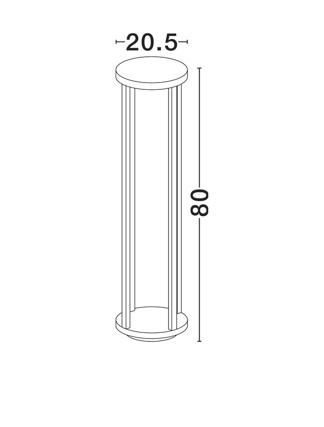 OPTUS stalp exterior 9030163 [8]
