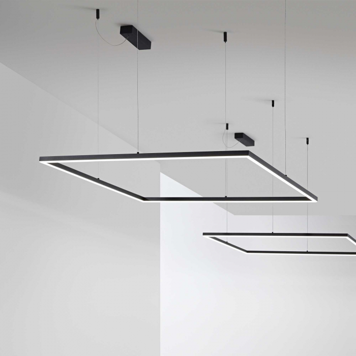 SUSPENSIE MODERNA/TEHNICA ORACLE SLIM D90 square 3000K - IDEAL-LUX [3]