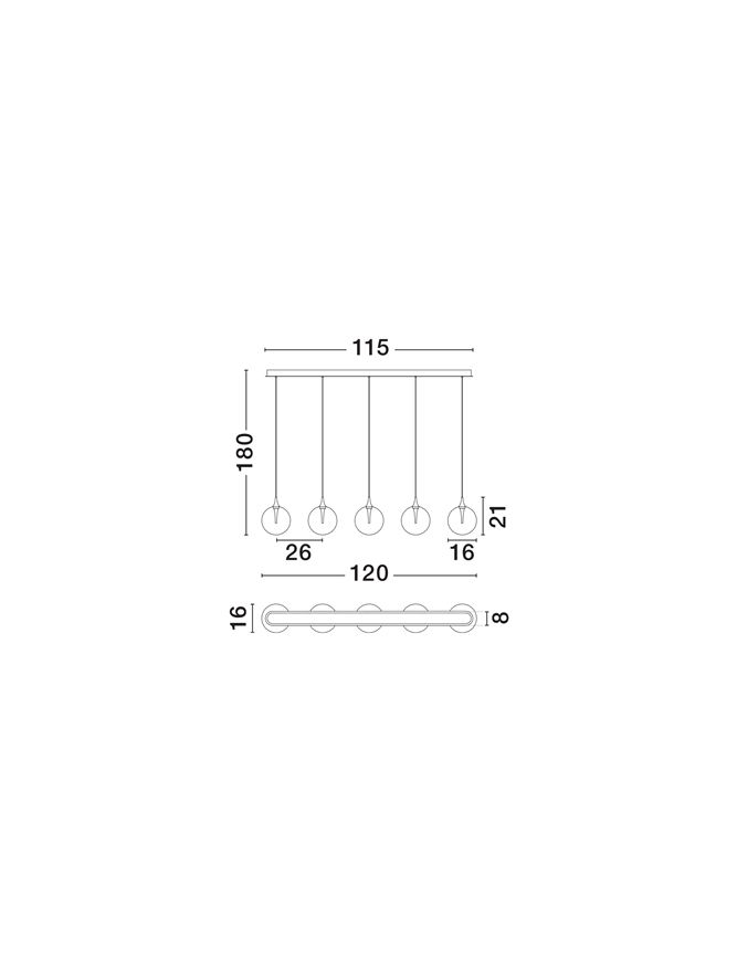 ORENDA suspensie LED 9416964 [6]