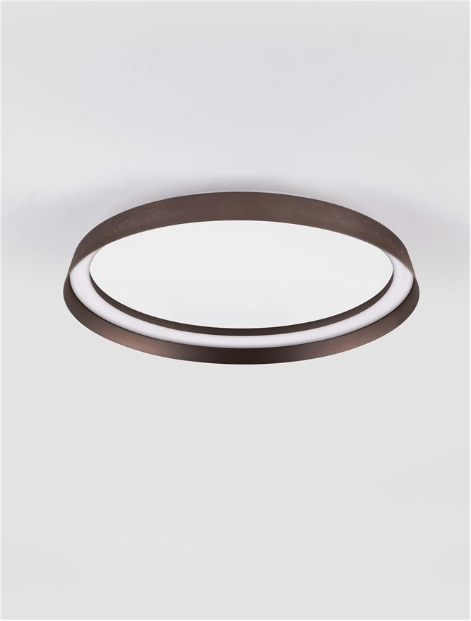 ORMI PL45 - Triac Dimmable Brushed Coffee Aluminium & Silicone - PLAFONIERA [3]
