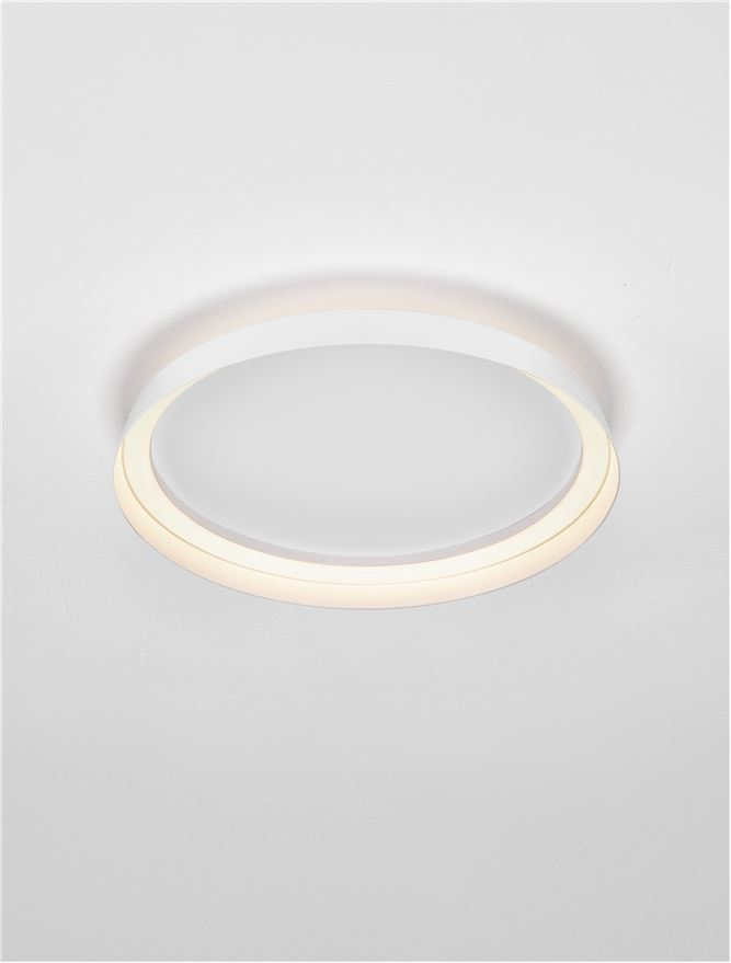 ORMI PL45 - Triac Dimmable Sandy White Aluminium & Acrylic - PLAFONIERA [4]