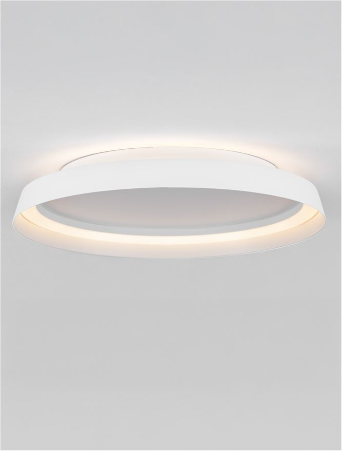 ORMI PL45 - Triac Dimmable Sandy White Aluminium & Acrylic - PLAFONIERA [5]