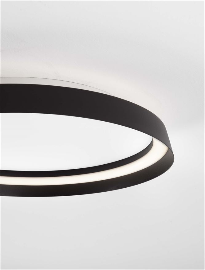 ORMI PL45 - Triac Dimmable Sandy Black Aluminium & Silicone - PLAFONIERA [5]