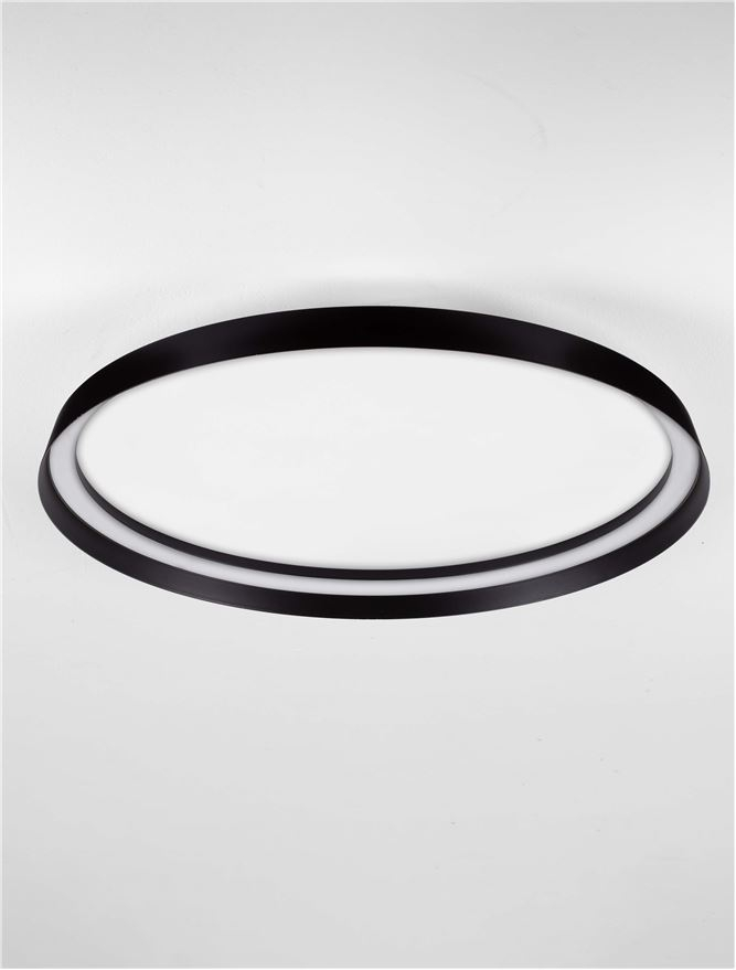 ORMI PL60 - Triac Dimmable Sandy Black Aluminium & Silicone - PLAFONIERA [3]