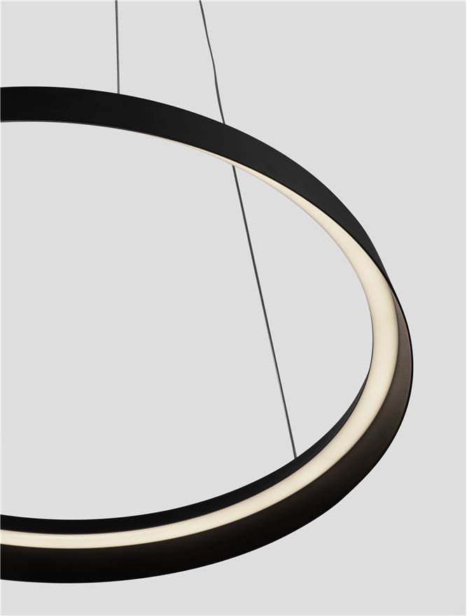 ORMI SP60 - TRIAC DIMMABLE Sandy Black Aluminium & Acrylic [5]