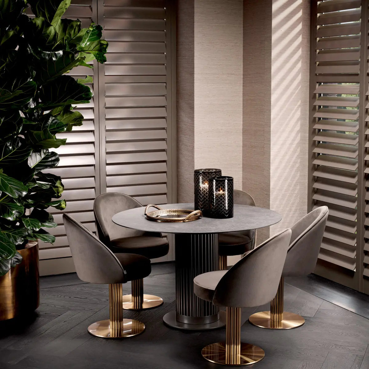 Outdoor Dining Table Volterra Round | Eichholtz | Furniture [2]