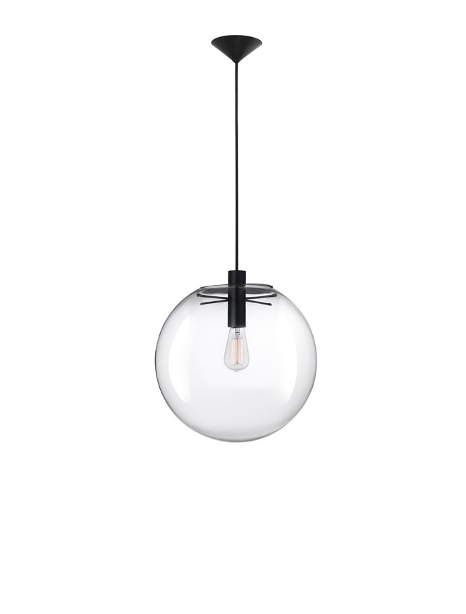 OVVIO suspensie SP1 - 42108001 - Clear Glass & Black Metal [2]