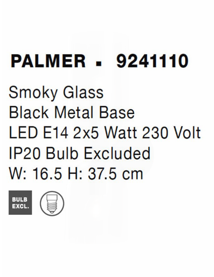Palmer AP2 Smoky Glass [6]