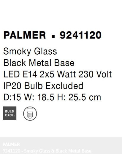 Palmer AP2 Smoky Glass [7]