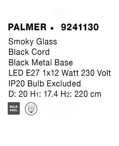 Palmer SP1 Smoky Glass [6]