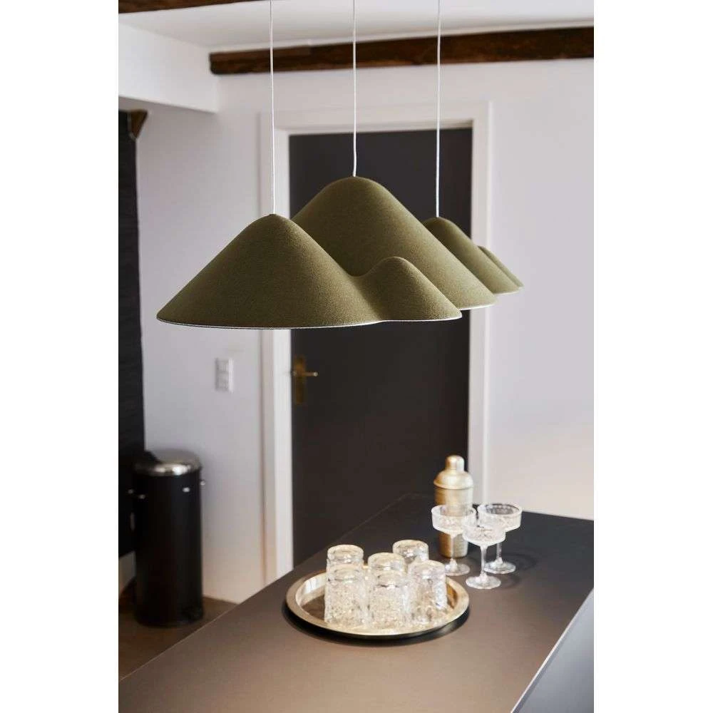 Panorama Lustră Pendul Large Green/Black - Loom Design [2]