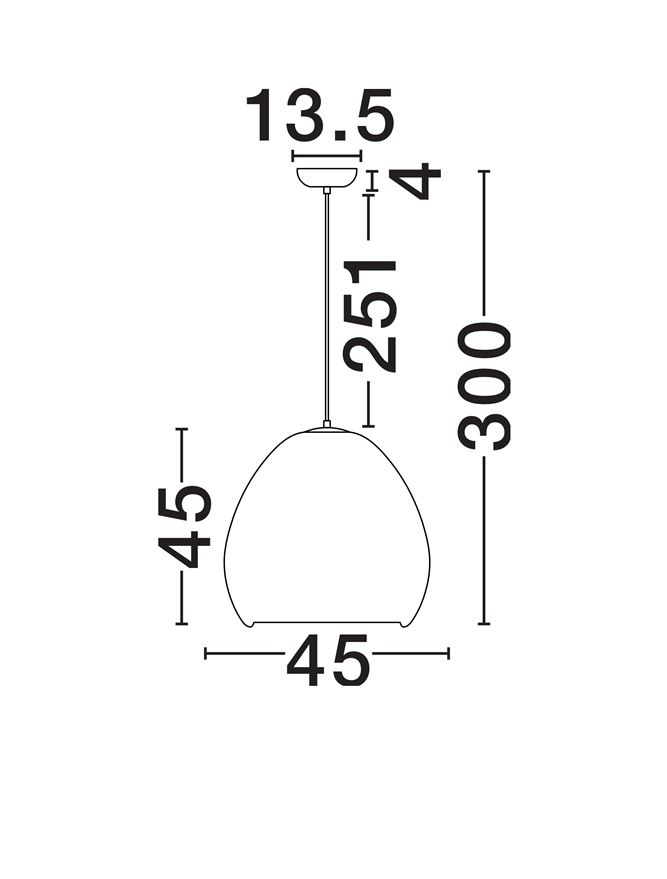 PASHIO SP45X45 - White Handmade PMMA & Paper. Black Fabric Cable - SUSPENSIE [9]