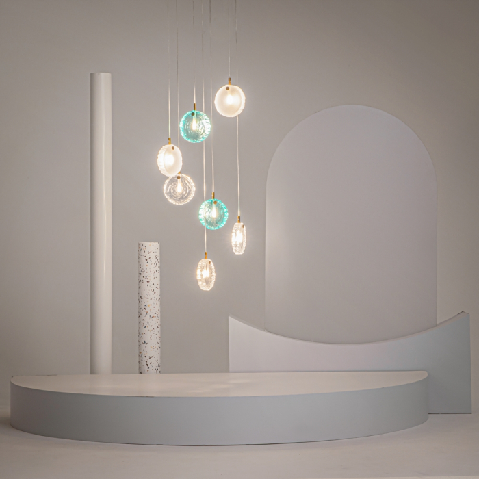 Pendant lamp Frozen MOD254PL-07BS - suspensie moderna [2]