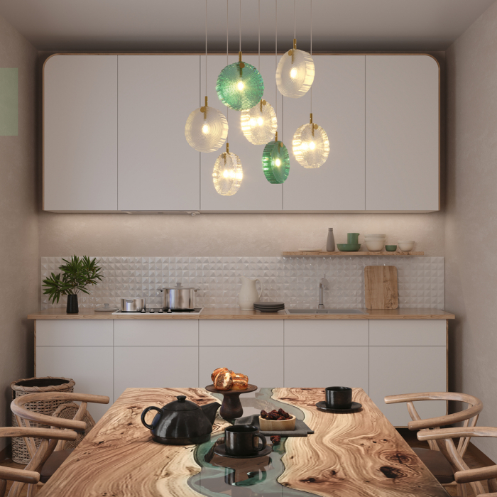 Pendant lamp Frozen MOD254PL-07BS - suspensie moderna [4]