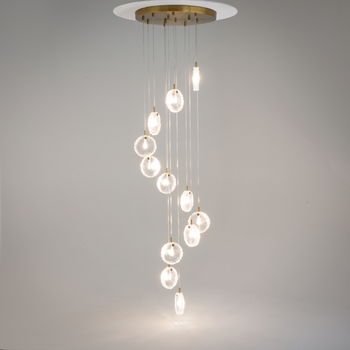 Pendant lamp Frozen MOD254PL-12BS - suspensie moderna [2]