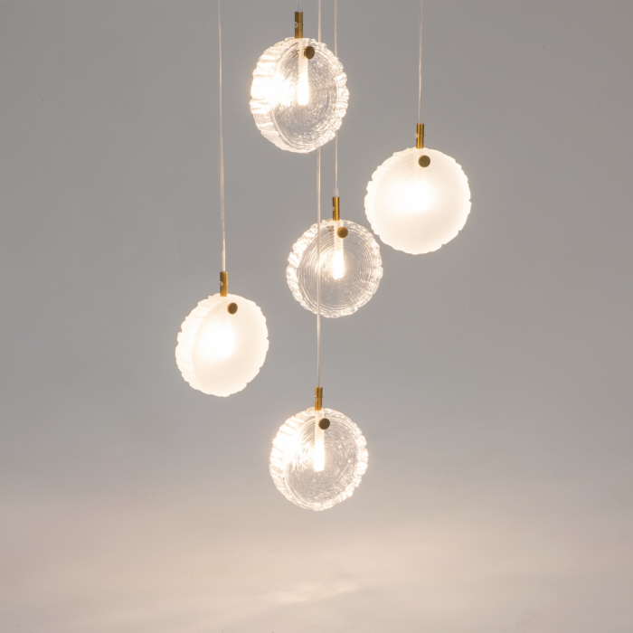 Pendant lamp Frozen MOD254PL-05BS - suspensie moderna [2]