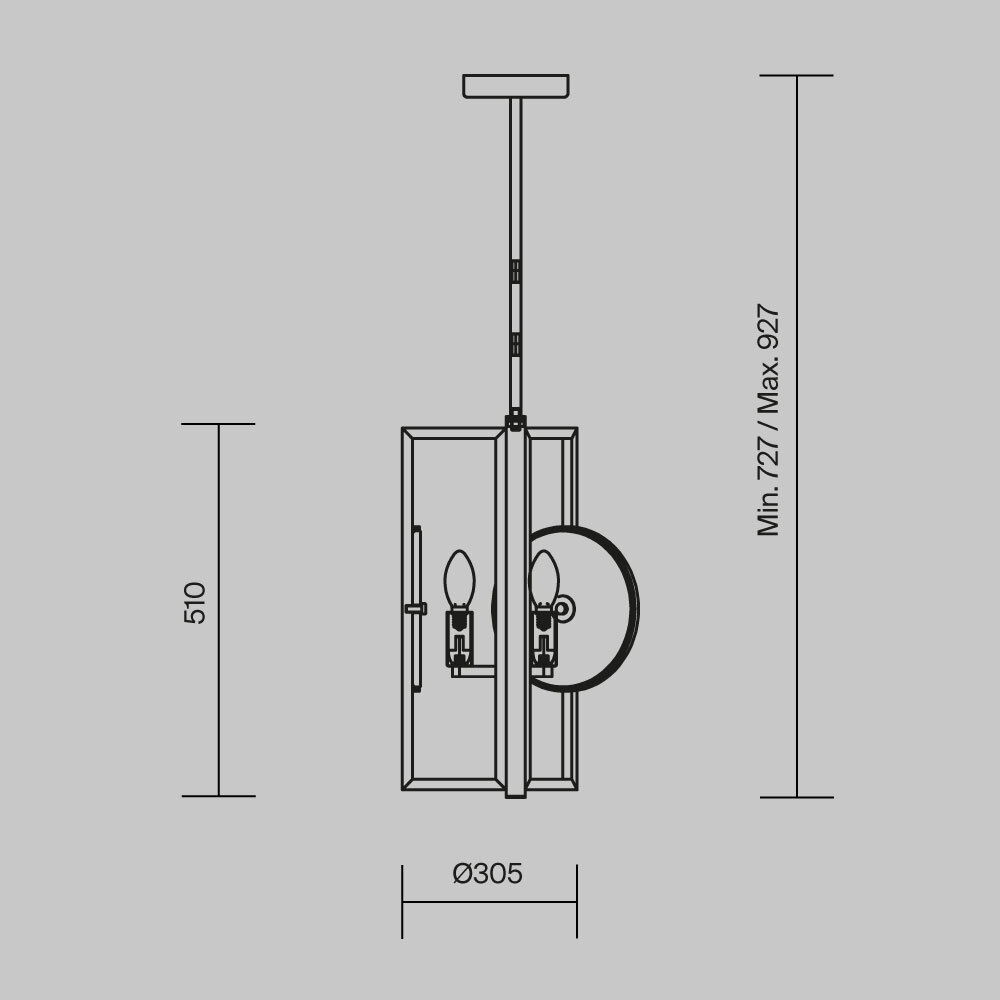 Candelabru modern Marmo MOD099PL-03G - Maytoni [2]