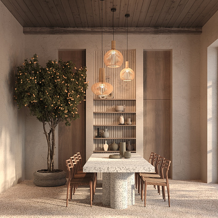 Pendant Lamp MOD193PL-01W1 - Pendant luminaire Roots [5]