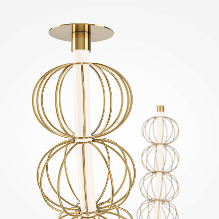 Pendant lamp MOD216PL-L42G3K - Pendant luminaire Golden Cage [3]