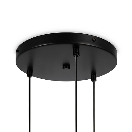 Pendant Lamp MOD321PL-03B Pendant luminaire Basic form 3L - black [4]