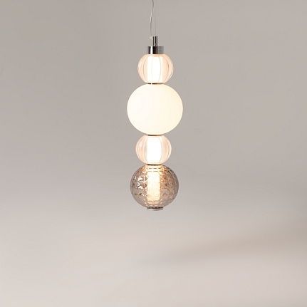 Pendant Lamp P069PL-L17CH3K - Pendant luminaire Collar (suspensie COLLAR crom) [10]
