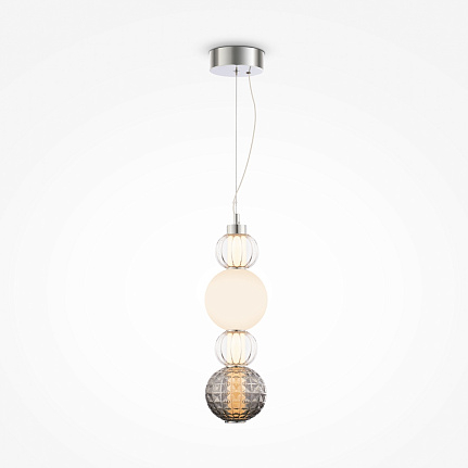 Pendant Lamp P069PL-L17CH3K - Pendant luminaire Collar (suspensie COLLAR crom) [5]