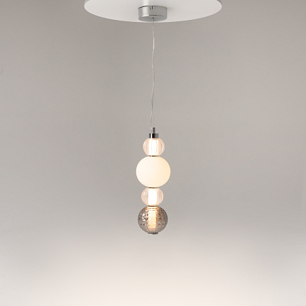 Pendant Lamp P069PL-L17CH3K - Pendant luminaire Collar (suspensie COLLAR crom) [9]