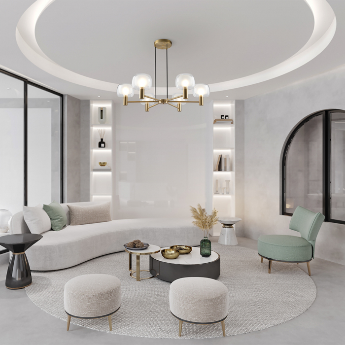 Pendant lamp Vision MOD411PL-06G - suspensie moderna [2]