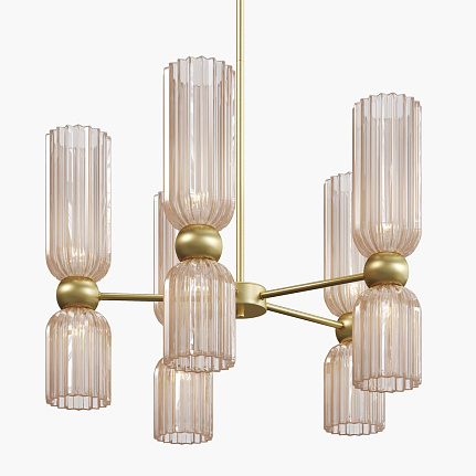 Maytoni Antic MOD302PL-10CG pendul auriu cu 10 abajururi [2]