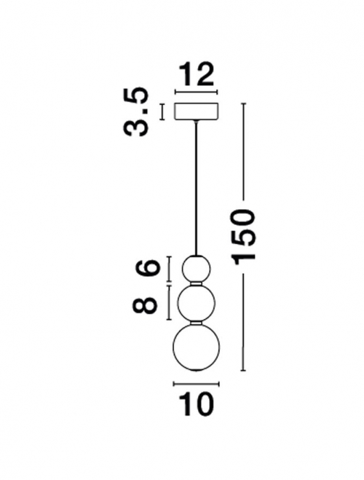 Perla Crom 9186918 - suspensie moderna [2]