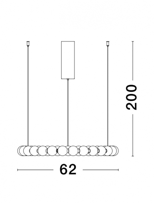 Perla NVL - diam 62 - 9695230 - suspensie moderna [2]