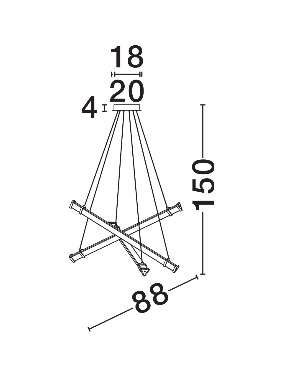 PHEME 1 black - suspensie moderna LED [9]