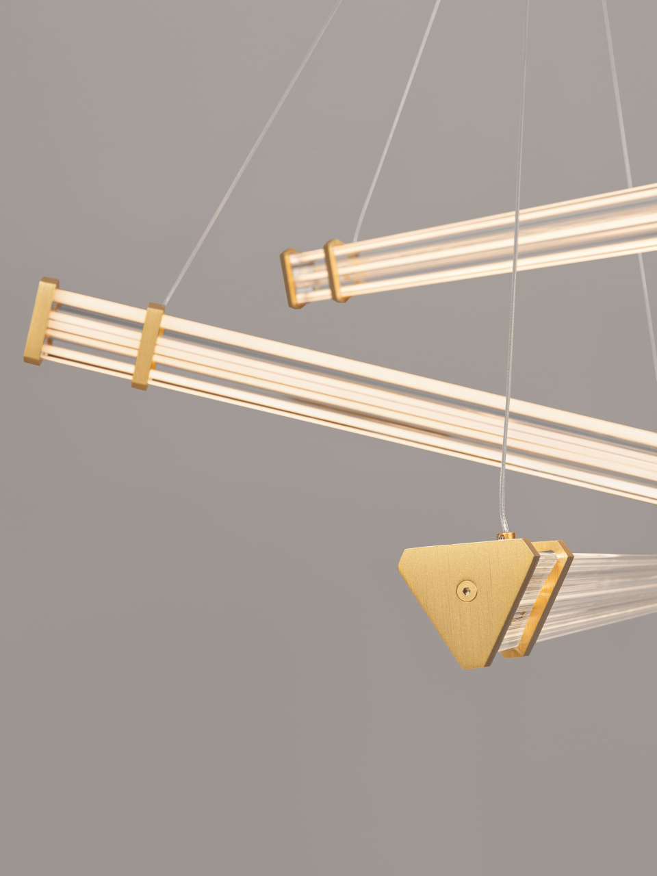 PHEME 1 gold - suspensie moderna LED X [5]