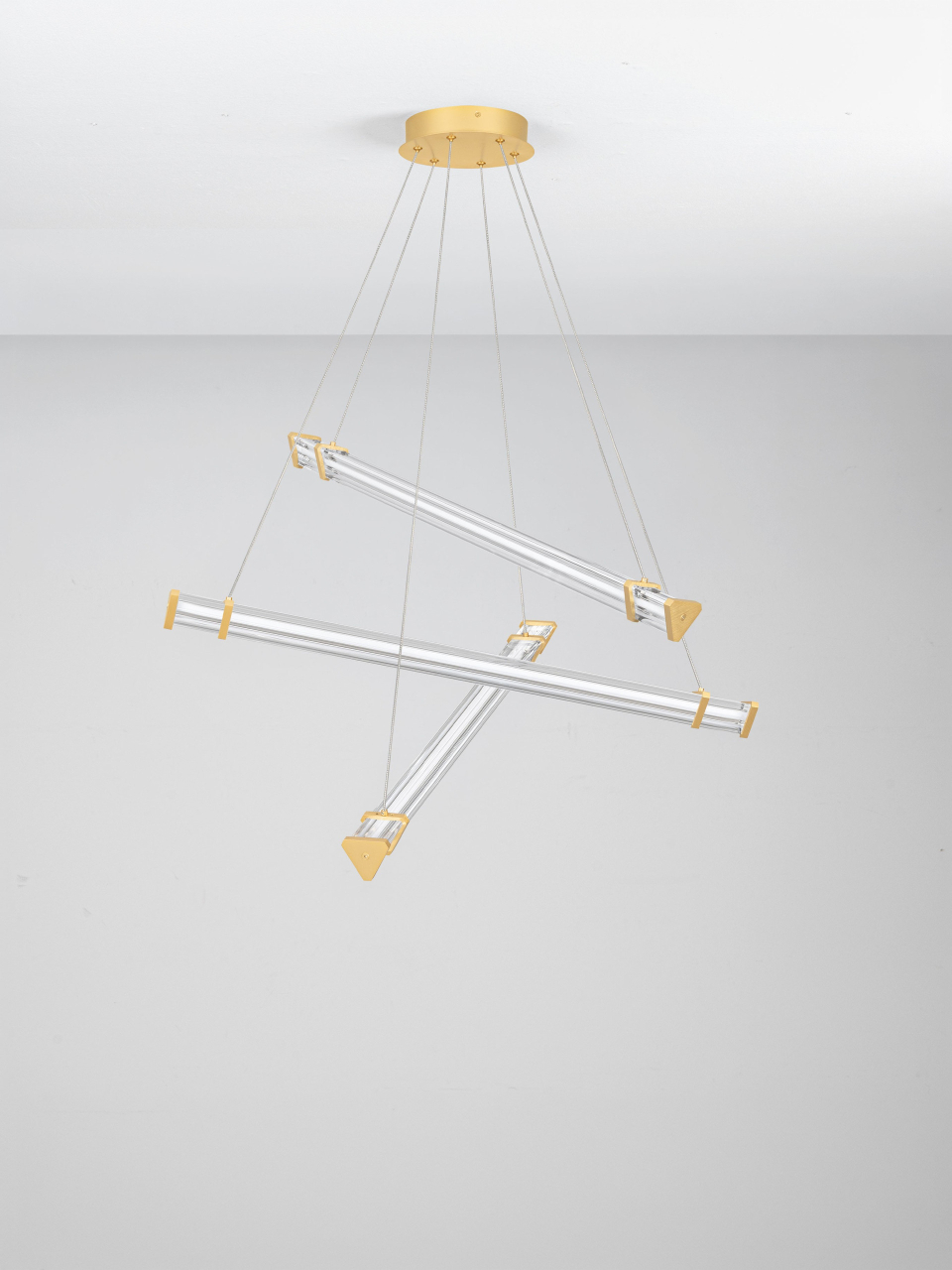 PHEME 1 gold - suspensie moderna LED X [3]
