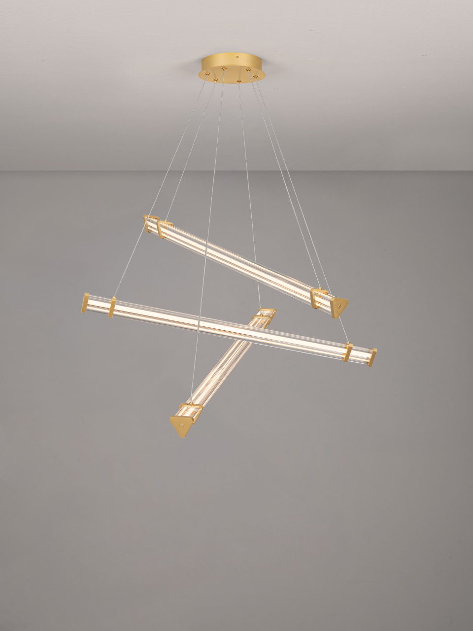 PHEME 1 gold - suspensie moderna LED X [4]