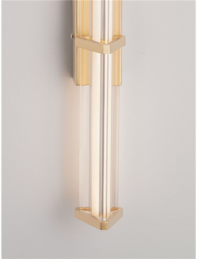 PHEME AP - Brushed Gold Metal & Clear Acrylic [5]