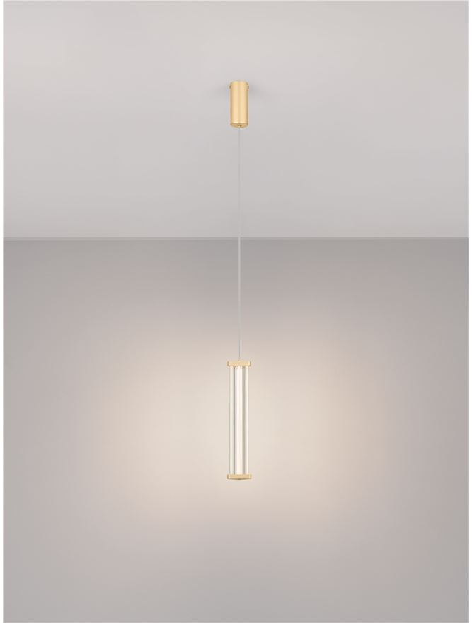 PHEME SP1 - Brushed Gold Metal Base & Clear Acrylic [4]