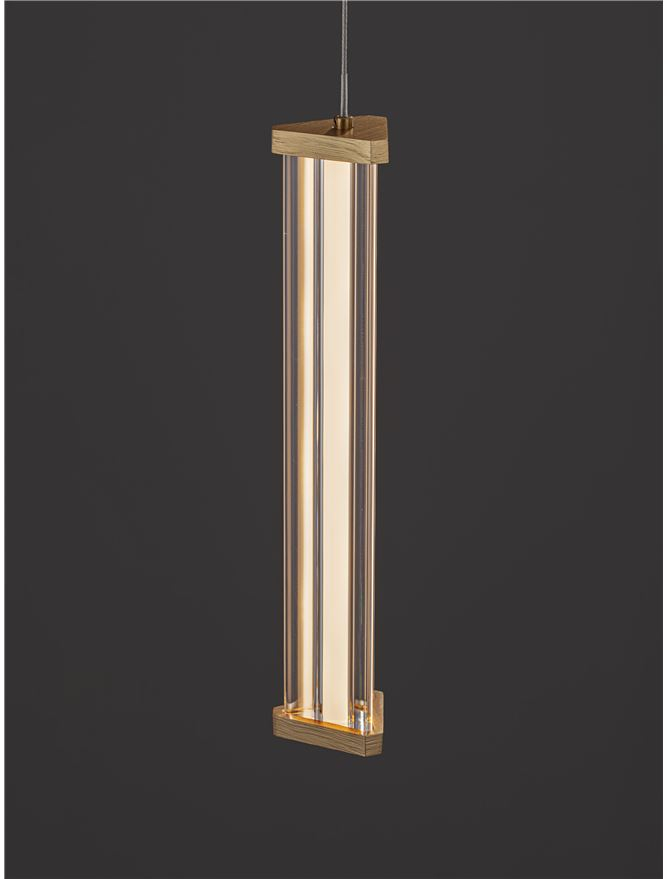 PHEME SP1 - Brushed Gold Metal Base & Clear Acrylic [8]