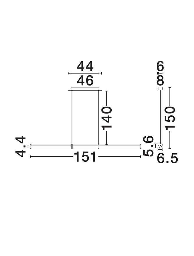 PHEME SP1 - Brushed Gold Metal Base & Clear Acrylic - Orizontal [7]