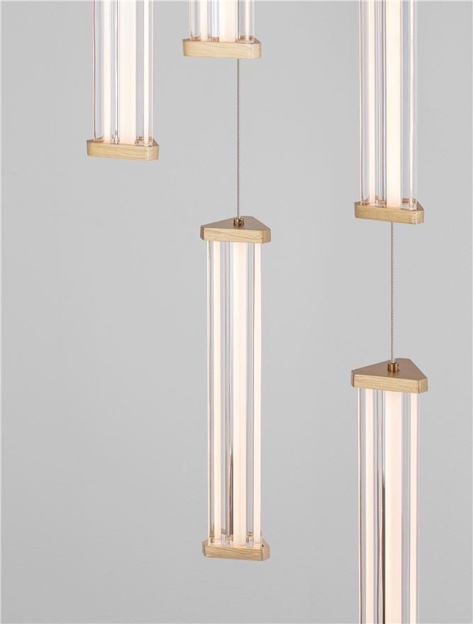 PHEME SP5 - Brushed Gold Metal Base & Clear Acrylic [4]