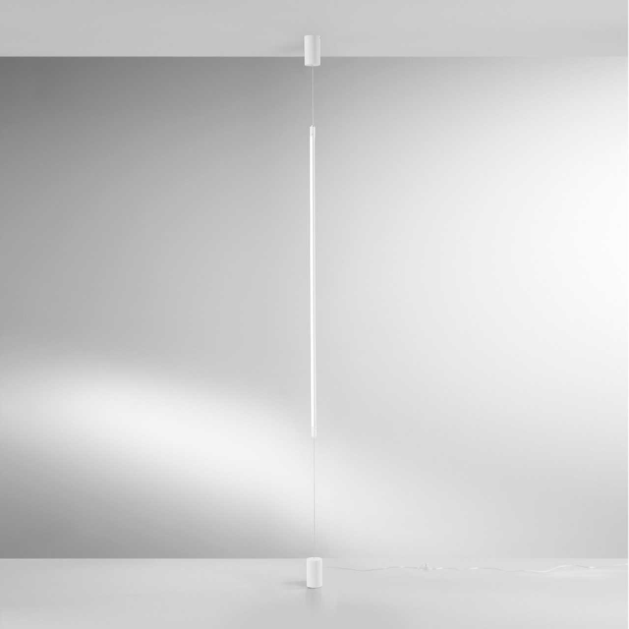 PIANTANA LED GRAVITY BIANCA 15W 1728LM CCT 6X6X400CM [2]