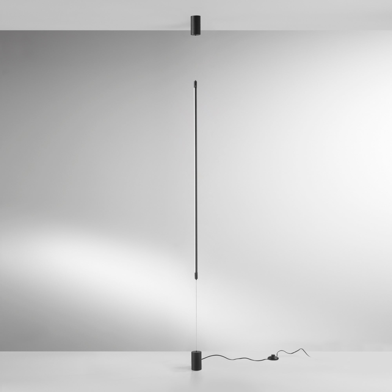 PIANTANA LED GRAVITY NERA 15W 1728LM CCT 6X6X400CM [2]