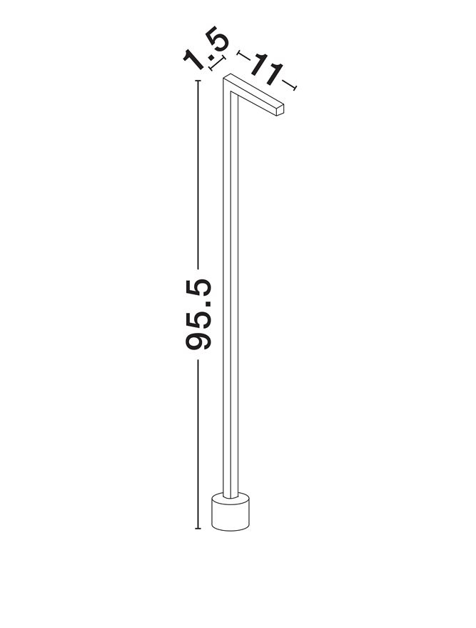 PIPE stalp exterior 9060261 [2]