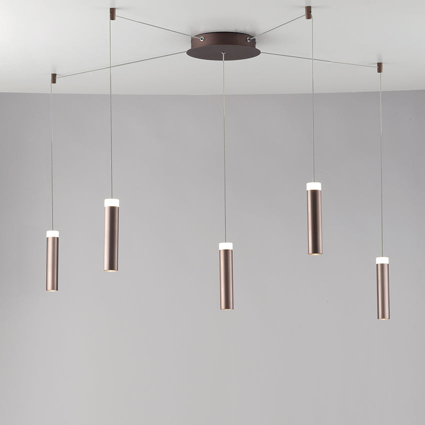 PLAFONIERĂ LED CANDLE BRONZ 35W 3600LM 4000K 400X20X4CM [2]