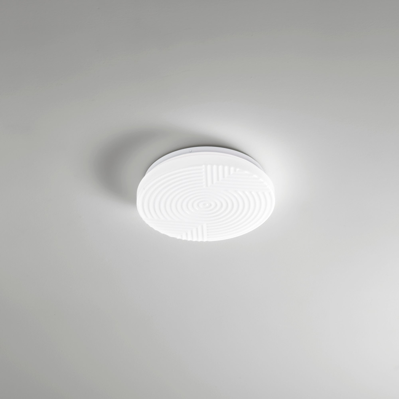 PLAFONIERA LED STREAM BIANCA 18W 2430LM CCT 3000/4000/6500K IP44 30X30X7,5CM [2]