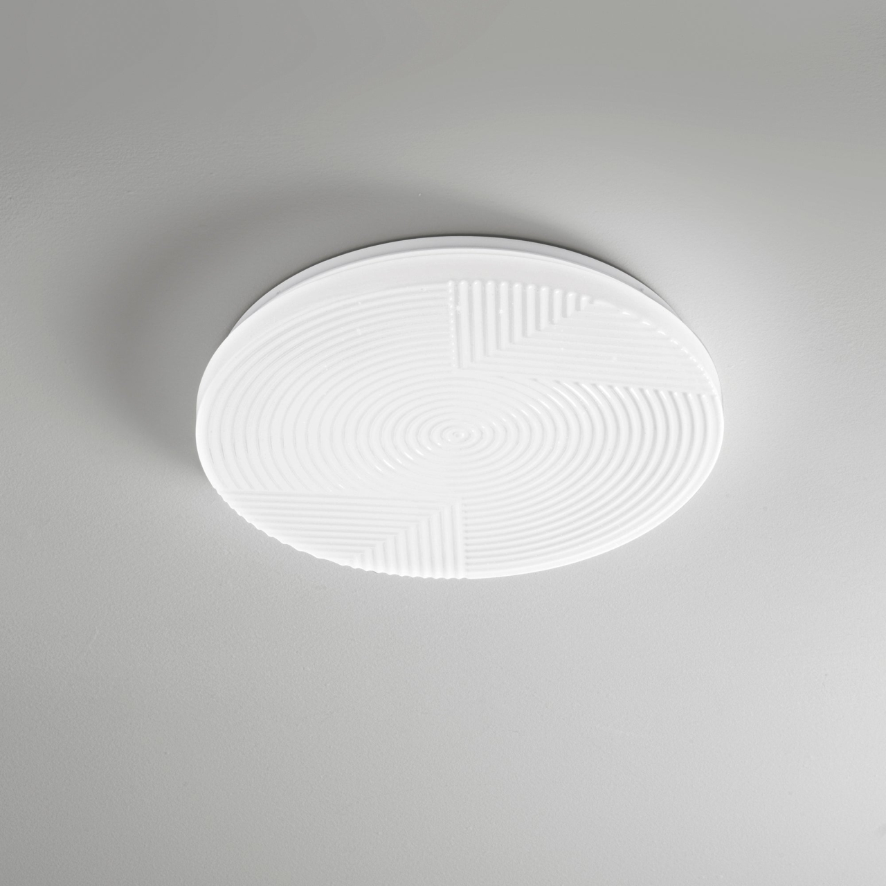 PLAFONIERA LED STREAM BIANCA 40W 6000LM CCT IP44 50X50X8CM [2]
