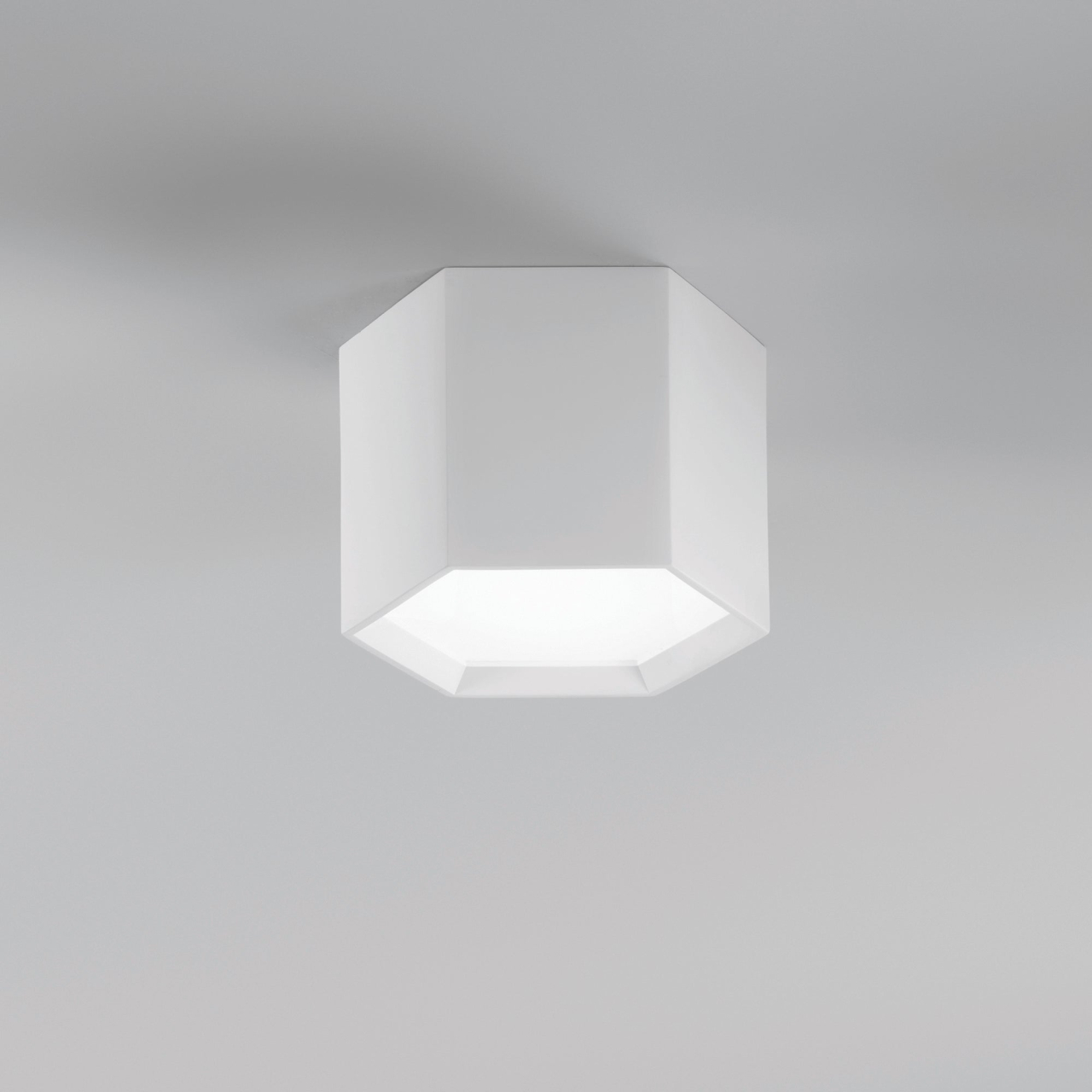 PLAFONIERA LED VORTEX BIANCA 12W 1310LM CCT 20X20X15CM [2]