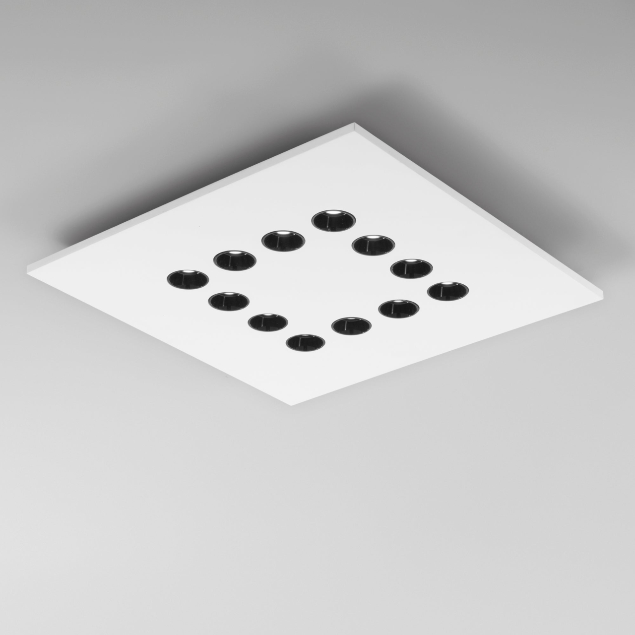 PLAFONIERA LED XICO BIANCA 12X3W 2520LM CCT 50X4,7X50CM [2]